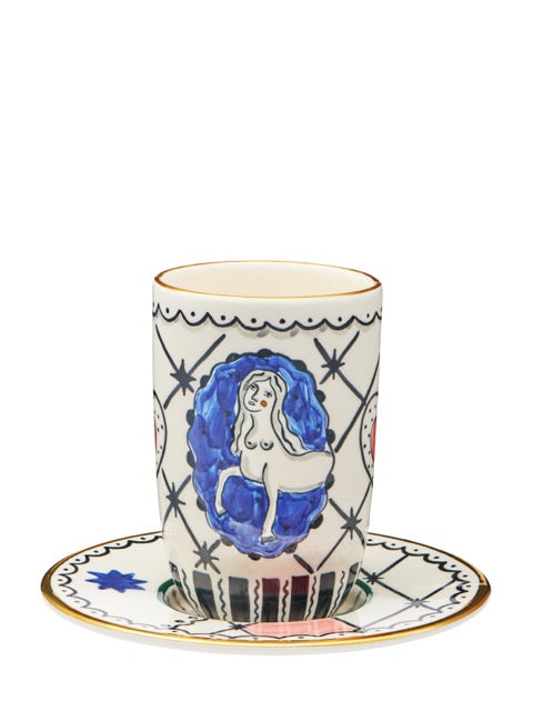 Ceramic Сup and Saucer